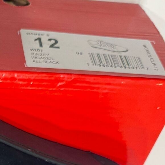 Propet Kinzey Women's Suede Sneakers Shoes size 12 WD black - Picture 13 of 13